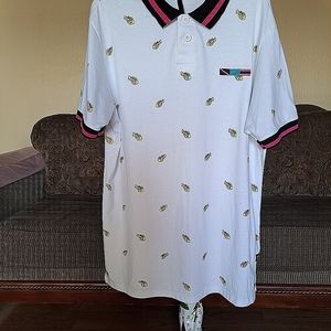 Men's S/S 2-button collar  Shirt